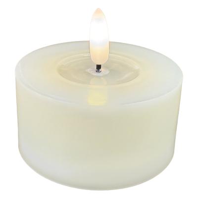 Essentials Ivory Flickering LED Votive Candle